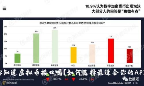 你知道虚拟币接口吗？如何选择最适合你的API！