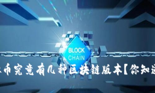 虚拟币究竟有几种区块链版本？你知道吗！